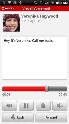 Visual Voicemail Plus android App screenshot 0